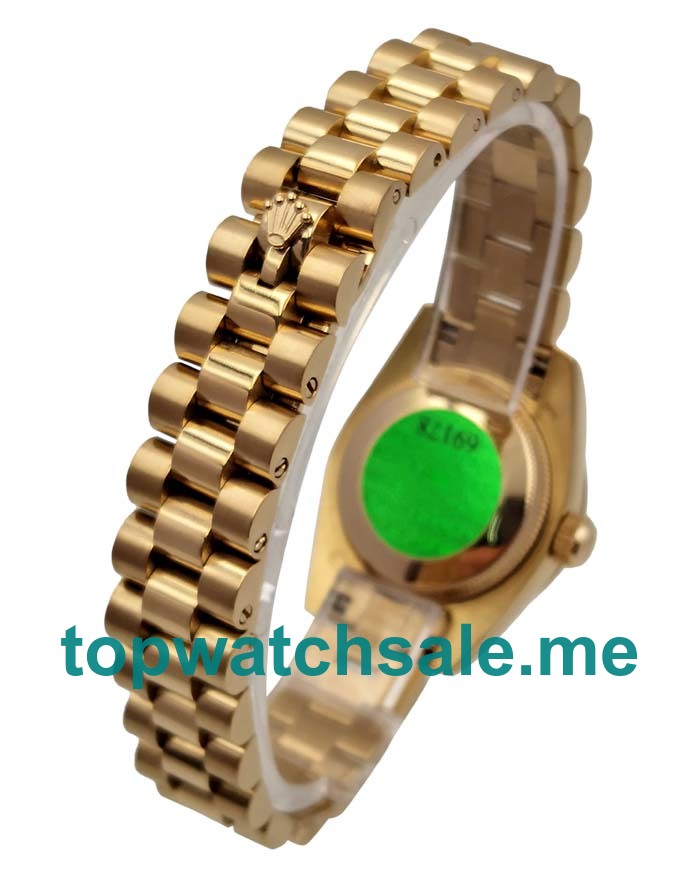 UK 26MM White Dials Rolex Lady-Datejust 179178 Replica Watches