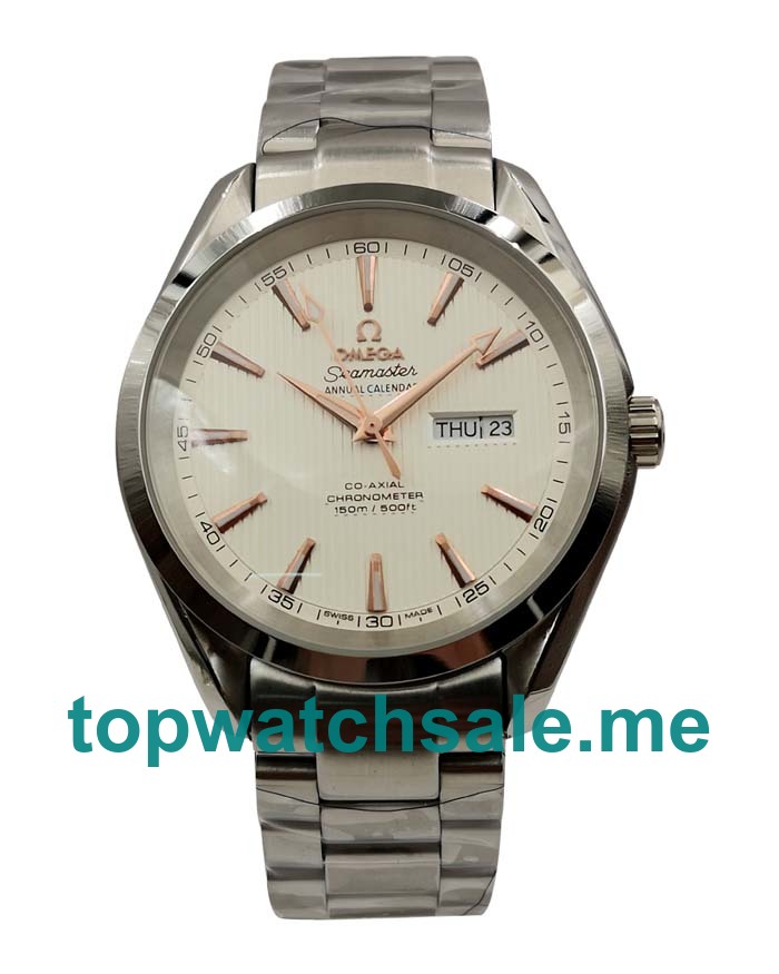 UK 41MM Silver Dials Omega Seamaster Aqua Terra 150M 231.10.39.22.02.001 Replica Watches