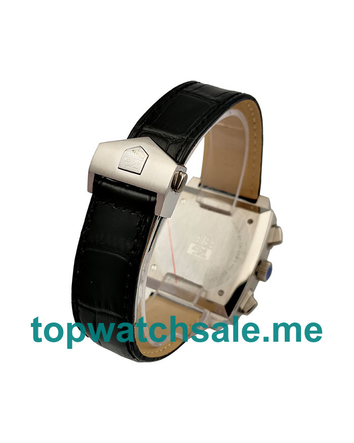UK 37.5MM Replica TAG Heuer Monaco CW2113.FC6183 Blue Dials Watches