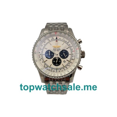 UK 46MM White Dials Breitling Navitimer A23322 Replica Watches