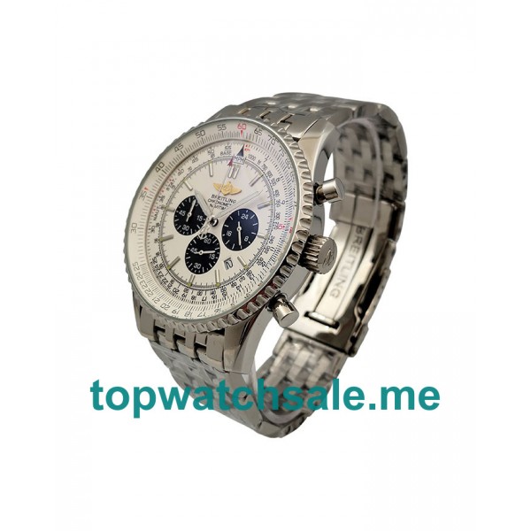 UK 46MM White Dials Breitling Navitimer A23322 Replica Watches