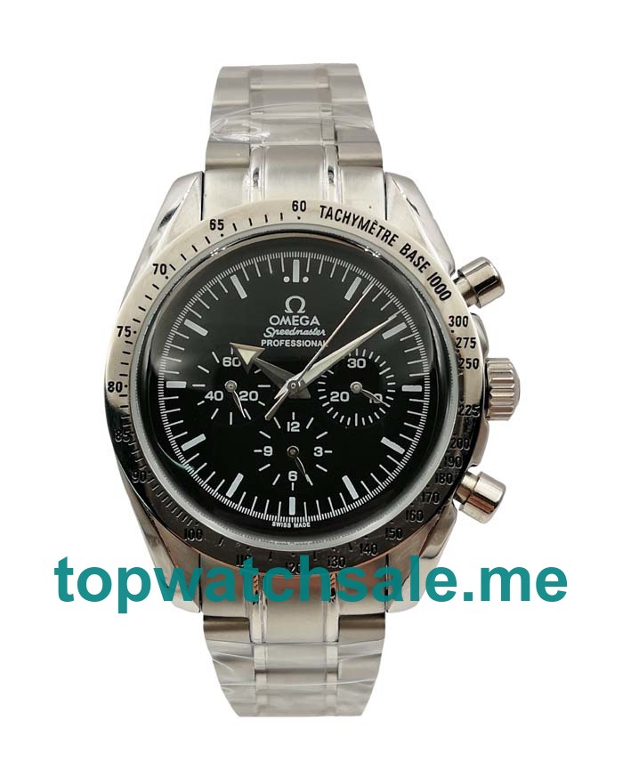 UK 42 MM Best 1:1 Omega Speedmaster Moonwatch 3594.50.00 Replica Watches With Black Dials For Men