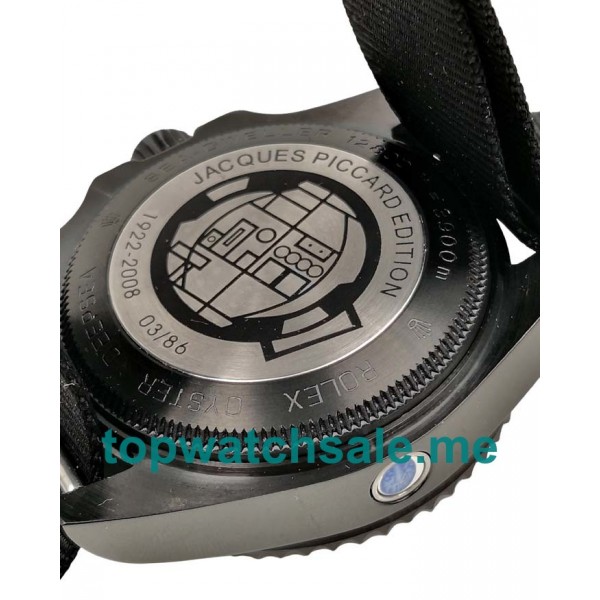 UK Swiss Made Rolex Sea-Dweller Deepsea 116660 Replica Watches With Black Dials For Sale