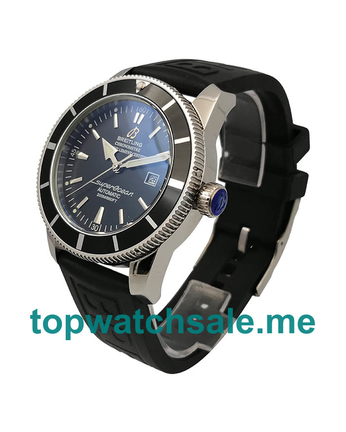 UK 46.5MM Replica Breitling Superocean Heritage A17321 Black Dials Watches