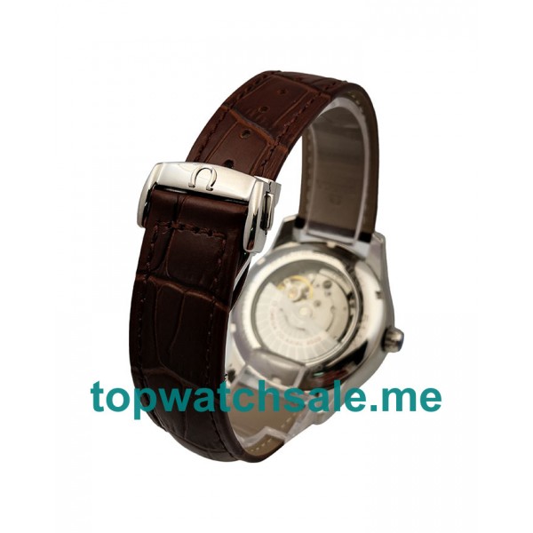 UK 41MM Silver Dials Omega De Ville 431.33.41.22.02.001 Replica Watches