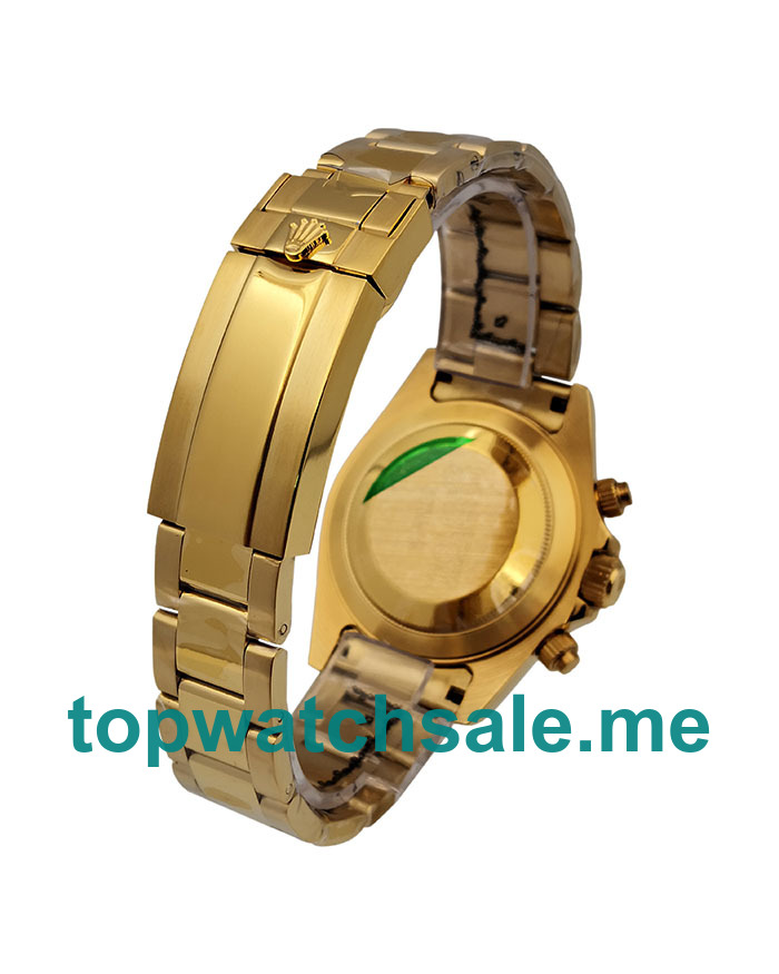 UK 40MM Gold Rolex Daytona 116528 Replica Watches