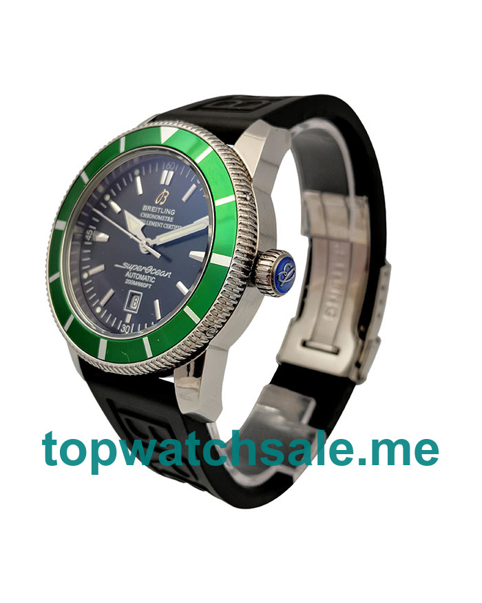 UK 46MM Replica Breitling Superocean Heritage A17320 Green Bezels Watches