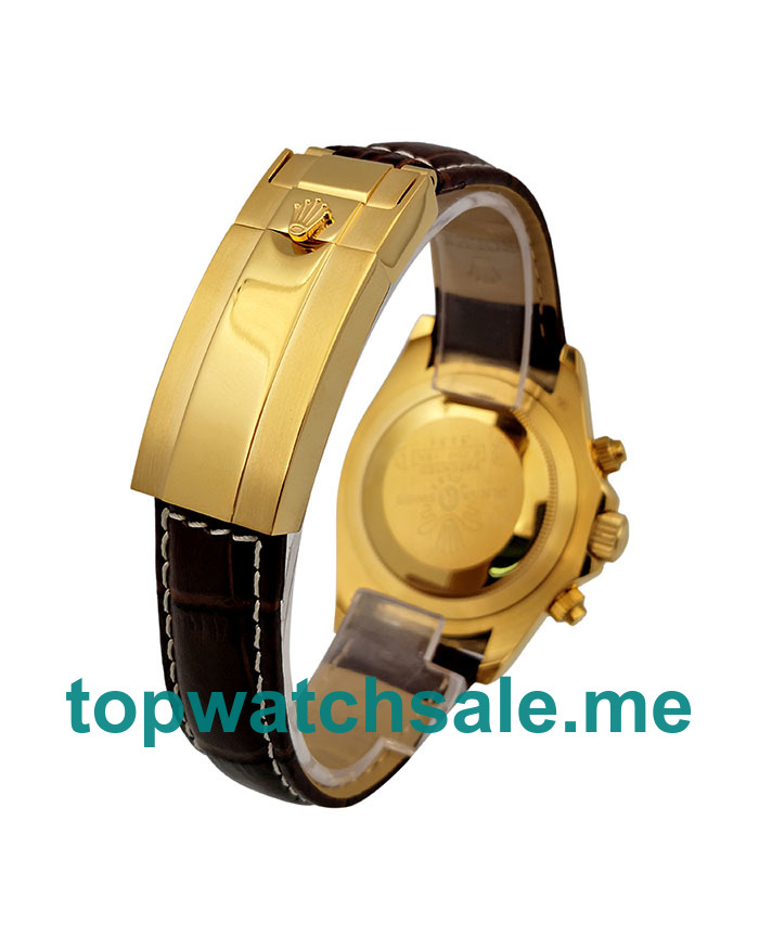 UK 40MM Gold Cases Replica Rolex Daytona 16518 Watches