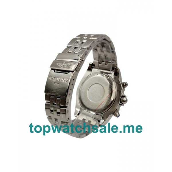 UK 45MM Silver Dials Breitling Chronomat AB0110 Replica Watches