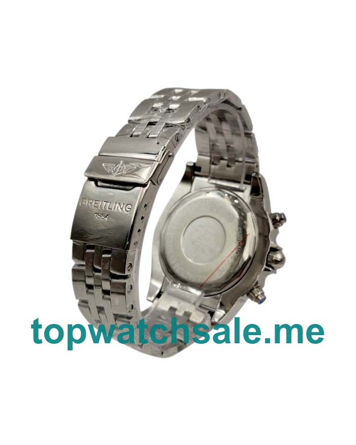 UK 45MM Silver Dials Breitling Chronomat AB0110 Replica Watches