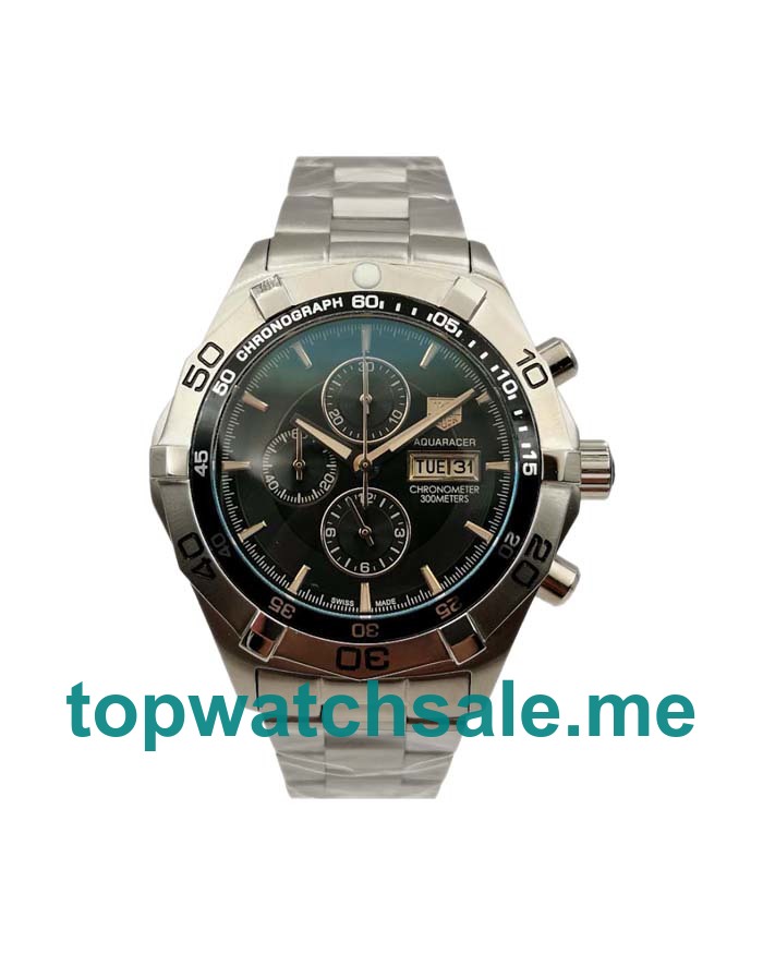 UK 43MM Black Dials TAG Heuer Aquaracer CAF2010.BA0815 Replica Watches UK 43MM Black Dials TAG Heuer Aquaracer CAF2010.BA0815 Replica Watches