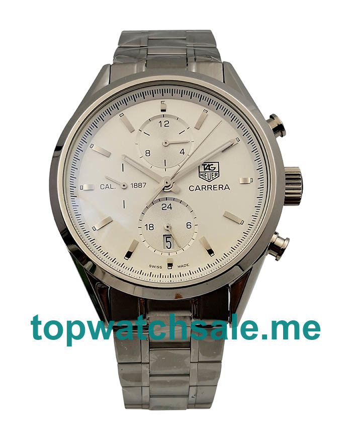 UK 44MM Steel Cases Replica TAG Heuer Carrera CAR2111.BA0720 Watches