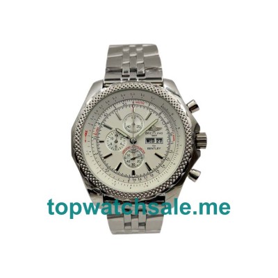 UK 47MM Silver Dials Breitling Bentley GT A13362 Replica Watches
