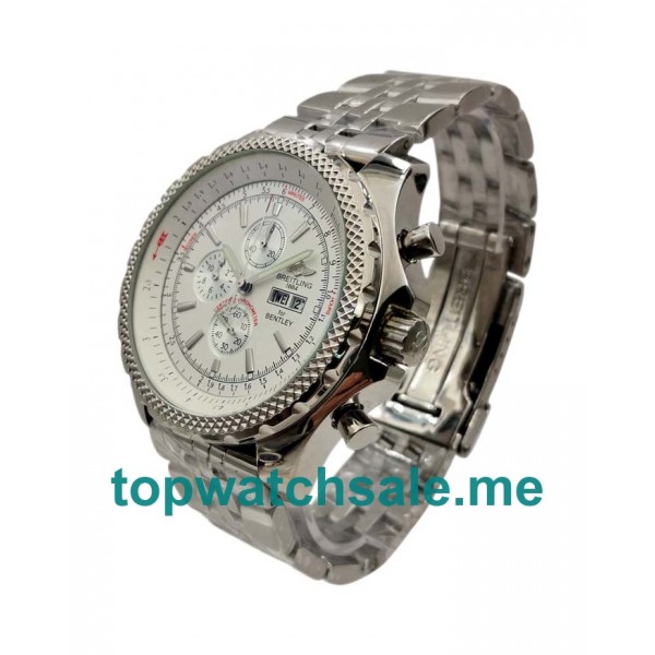 UK 47MM Silver Dials Breitling Bentley GT A13362 Replica Watches