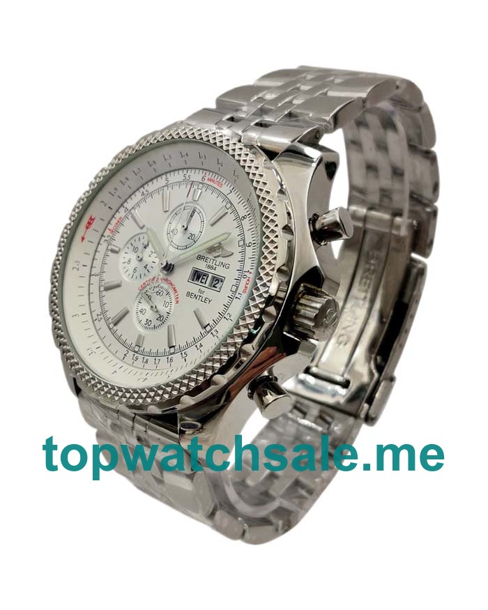 UK 47MM Silver Dials Breitling Bentley GT A13362 Replica Watches