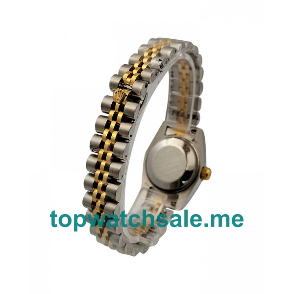 UK 26MM Rolex Lady-Datejust 69173 Replica Watches With Diamonds