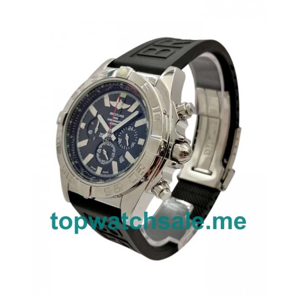 UK 46MM Black Dials Breitling Chronomat AB0110 Replica Watches