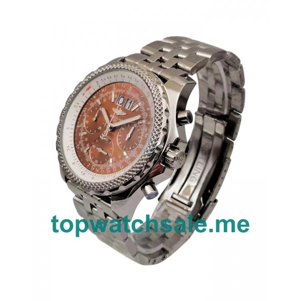 UK 47MM Bronze Dials Breitling Bentley 6.75 A44362 Replica Watches