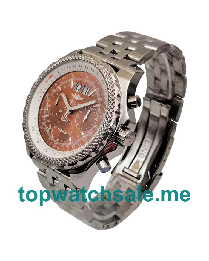 UK 47MM Bronze Dials Breitling Bentley 6.75 A44362 Replica Watches