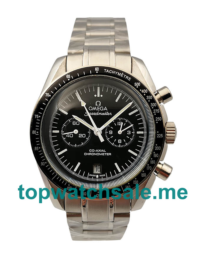 UK 40MM Black Dials Omega Speedmaster Replica Moonwatches 311.30.44.51.01.002