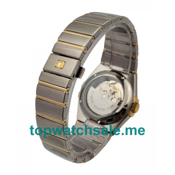 UK High Quality Omega Constellation 123.20.38.21.02.005 Fake Watches With Silver Dial For Sale