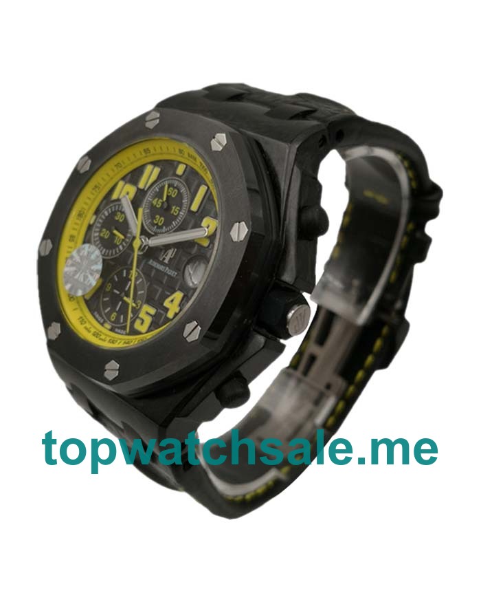 UK 44MM Black Dials Audemars Piguet Royal Oak Offshore 26176FO.OO.D101CR.02 Replica Watches