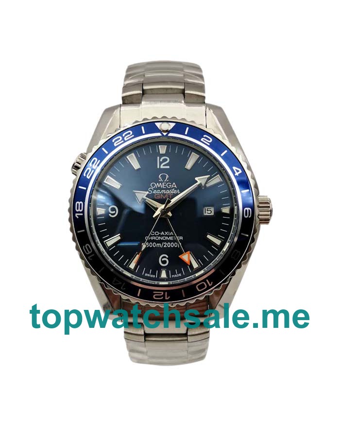 UK 43.5MM Blue Dials Omega Seamaster Planet Ocean 232.90.44.22.03.001 Replica Watches