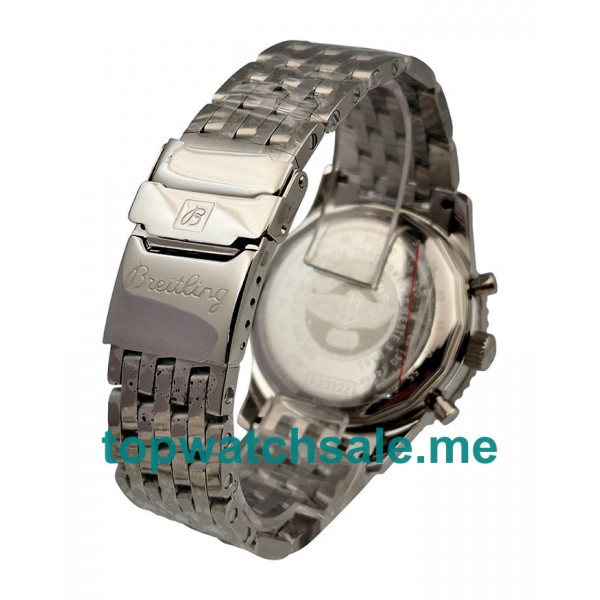 UK 42MM White Dials Breitling Montbrillant A41330 Replica Watches