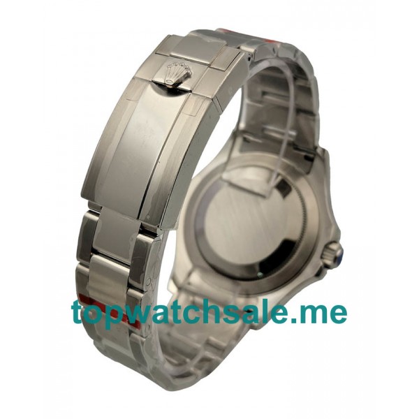 UK 40 MM Best 1:1 Rolex Yacht-Master 116622 Replica Watches With Silver Dials For Sale