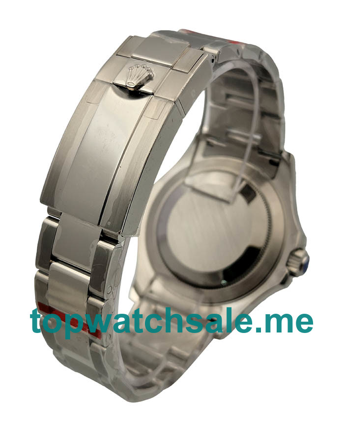 UK 40 MM Best 1:1 Rolex Yacht-Master 116622 Replica Watches With Silver Dials For Sale
