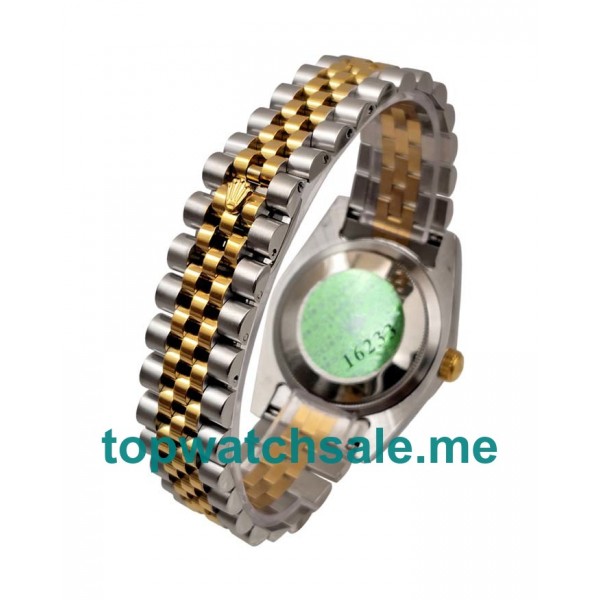 UK 36MM White Dials Rolex Datejust 16233 Replica Watches