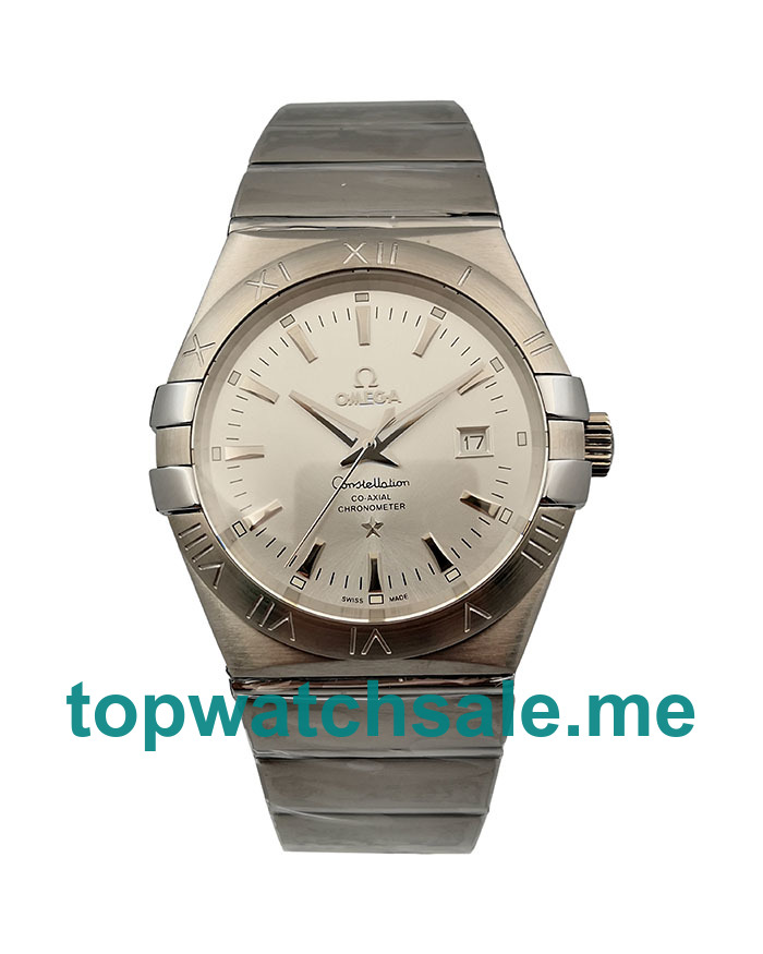 UK 39MM Replica Omega Constellation 1511.30.00 Silver Dials Watches
