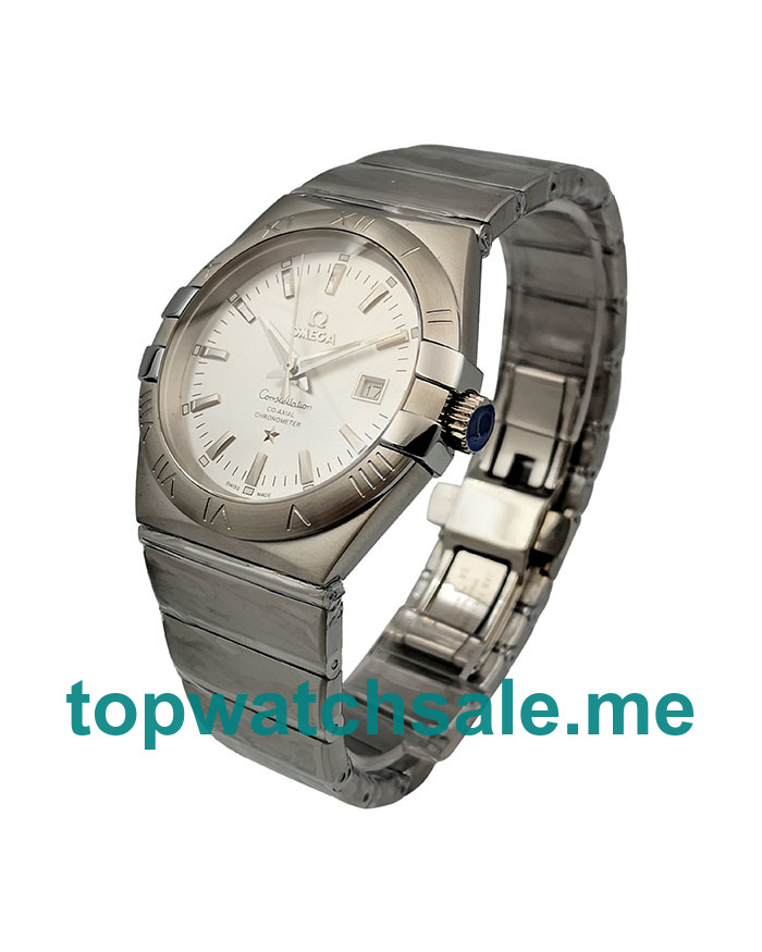 UK 39MM Replica Omega Constellation 1511.30.00 Silver Dials Watches