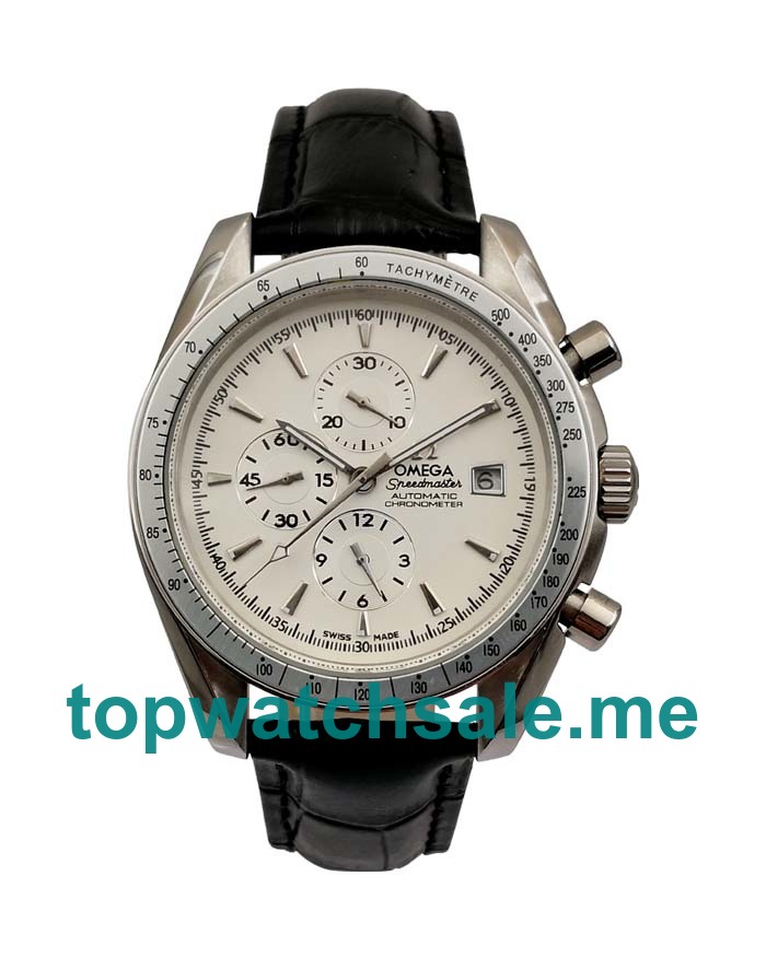 UK 40MM Silver Dials Omega Speedmaster 3813.30.00 Replica Watches