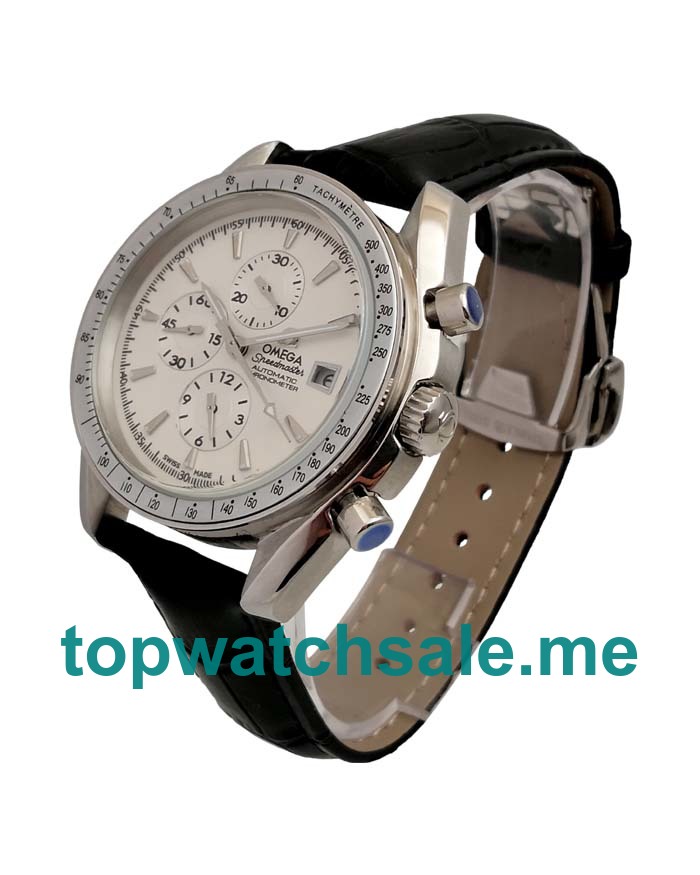 UK 40MM Silver Dials Omega Speedmaster 3813.30.00 Replica Watches