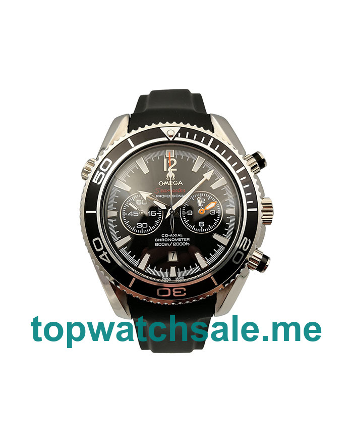 UK 43MM Black Dials Omega Seamaster Planet Ocean 232.32.46.51.01.003 Replica Watches