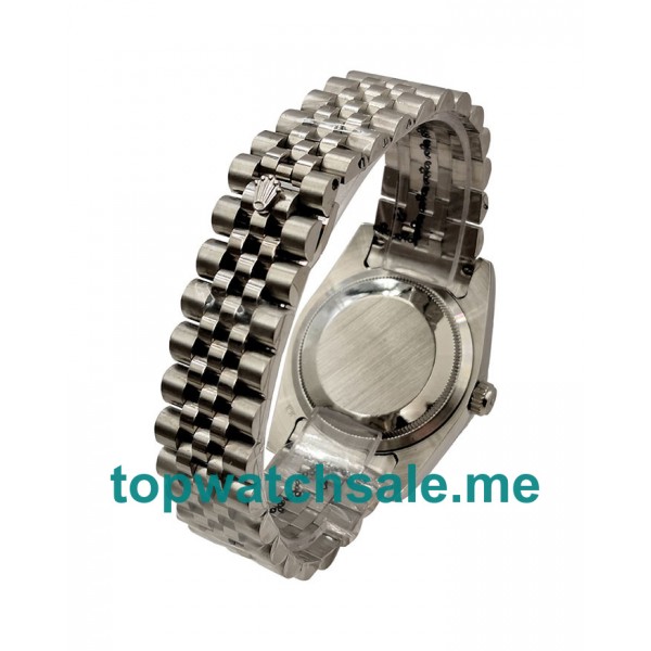UK 36MM Steel Rolex Datejust 16220 Replica Watches