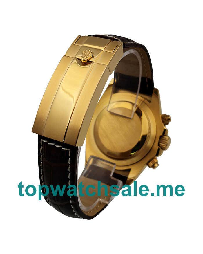 UK 40MM Champagne Dials Replica Rolex Daytona 116518 Watches