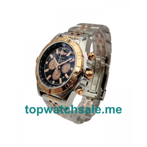UK 45MM Black Dials Breitling Chronomat CB0110 Replica Watches