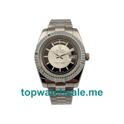 UK 41MM Steel Rolex Day-Date 218239 Replica Watches