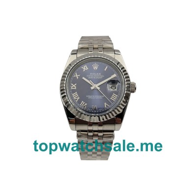 UK 36MM Blue Dials Rolex Datejust 116234 Replica Watches