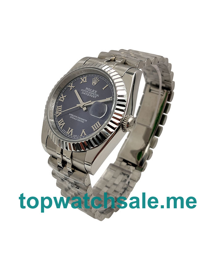 UK 36MM Blue Dials Rolex Datejust 116234 Replica Watches