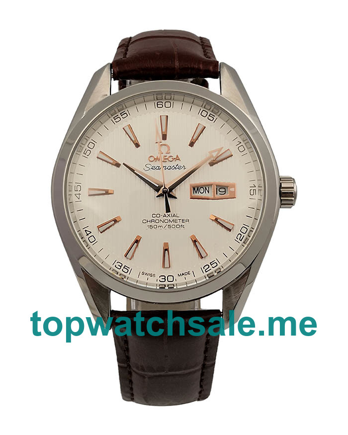 UK 40MM Silver Dials Omega Seamaster Aqua Terra 231.13.43.22.02.002 Replica Watches
