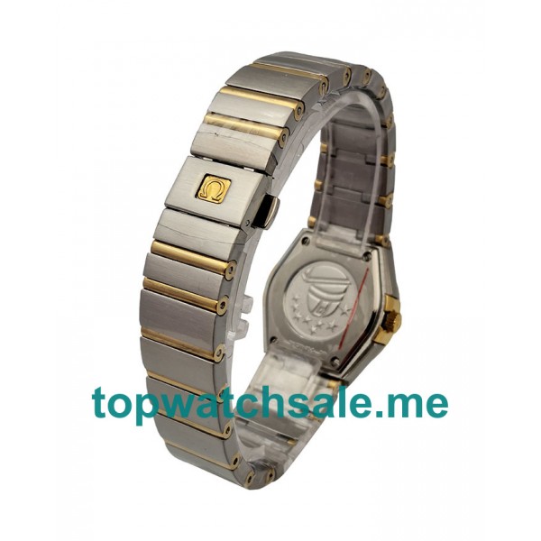 UK 28MM Diamond Bezels Replica Omega Constellation 123.25.27.60.55.008 Watches