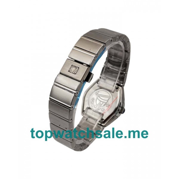 UK 27MM Diamond Indexes Omega Constellation 123.10.24.60.55.002 Replica Watches
