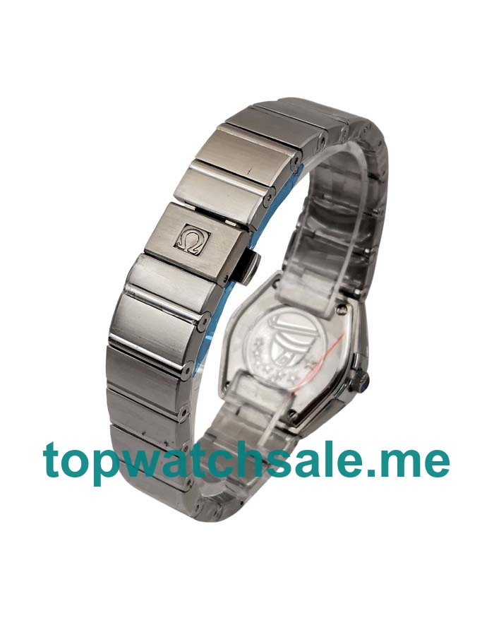 UK 27MM Diamond Indexes Omega Constellation 123.10.24.60.55.002 Replica Watches