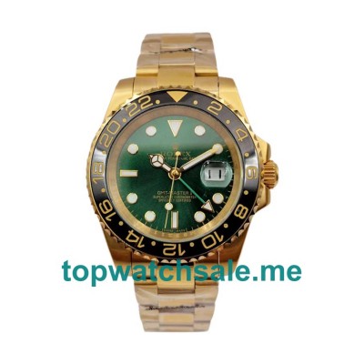 UK 40MM Green Dials Rolex GMT-Master II 116718 LN Replica Watches