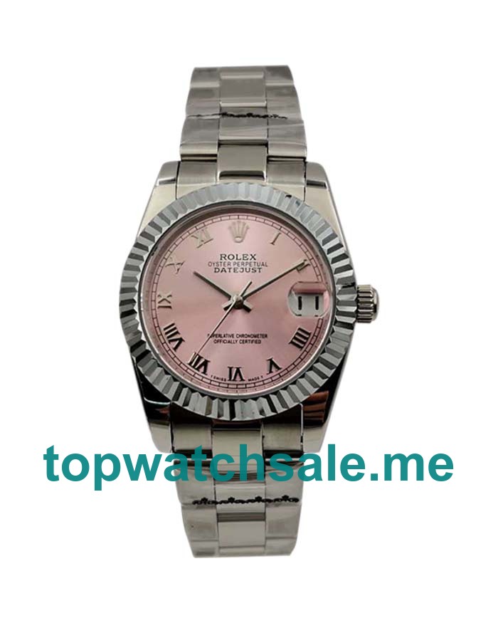 UK 31MM Pink Dials Rolex Datejust 178274 Replica Watches