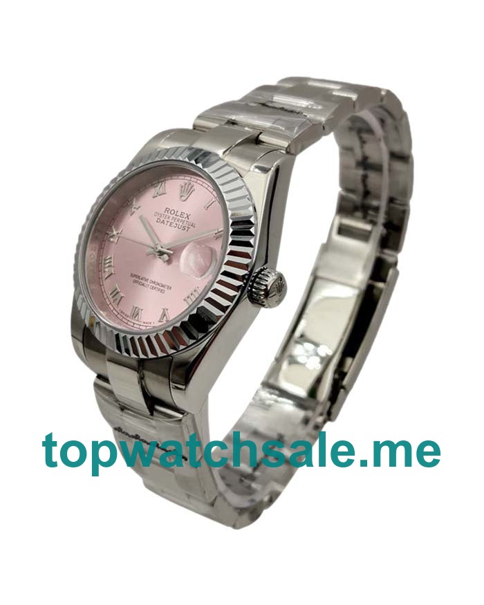 UK 31MM Pink Dials Rolex Datejust 178274 Replica Watches