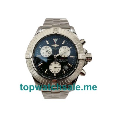 UK Cheap Breitling Colt A73350 Replica Watches With Black Dials For Men